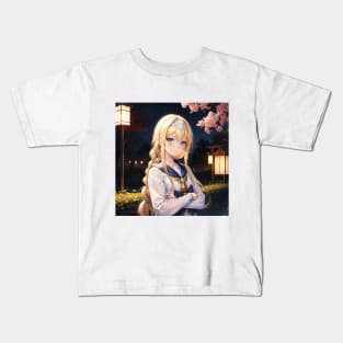 alice night Kids T-Shirt